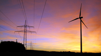alternative power produced by the wind and air