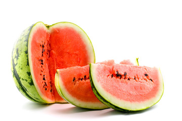 water-melon  isolated on a white background.