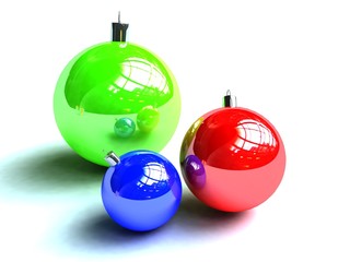 Colorful baubles