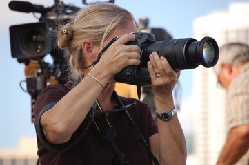 Lady Photojournalist