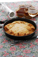 Torta salata ai fegatini - Contorno - Ricette della Toscana