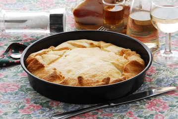 Torta salata ai fegatini - Contorni - Ricetta della Toscana