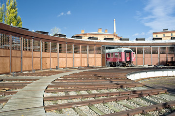 Naklejka premium Train yard