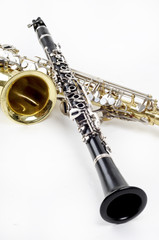 Klarinette mit Saxofon