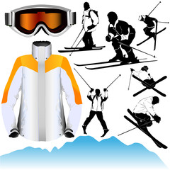 ski vector