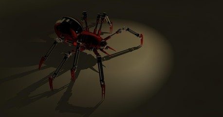 mechanical spider