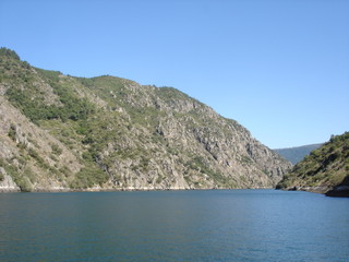 Obraz premium Les gorges du Sil (Galice, Espagne)