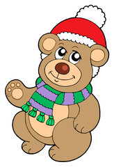 Christmas teddy bear
