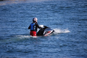 Obraz premium Jet skieur