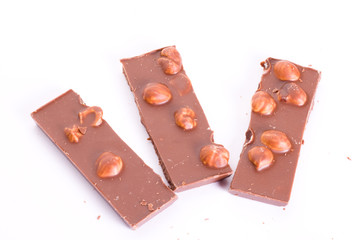 Chocolate with nuts
