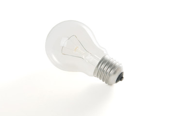 Ligh bulb isolated on a white