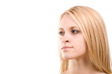 Naklejka premium Natural Beauty Portrait