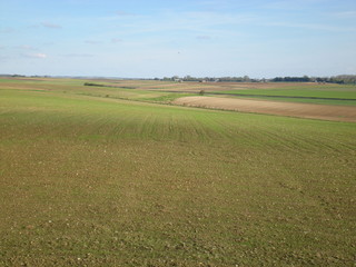 Obraz premium Champ de bataille de Crécy-en-Ponthieu