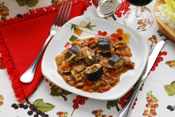 Anguilla in umido alla lariana - Secondi pesce - Lombardia