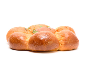 Bread isolated on white for your design