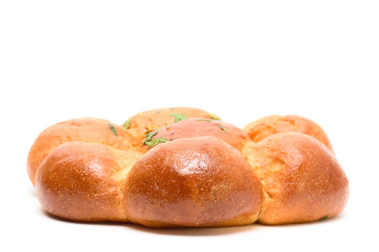 Bread isolated on white for your design