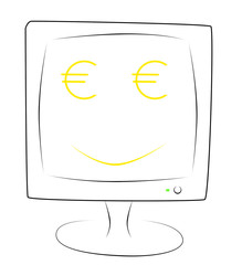 Smiling monitor