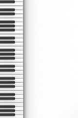 Fototapeta na wymiar Piano keyboard