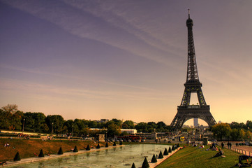 Naklejka premium Eiffel Tower in Paris