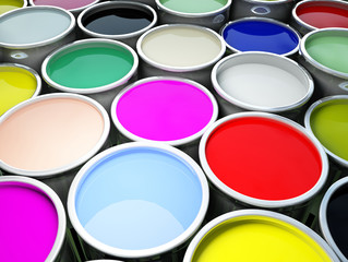 fine image 3d of abstract color paint background