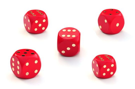 several dice outcomes