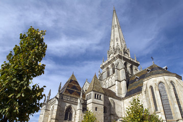 Fototapeta premium Kathedrale Saint-Lazare von Autun,Burgund,Frankreich