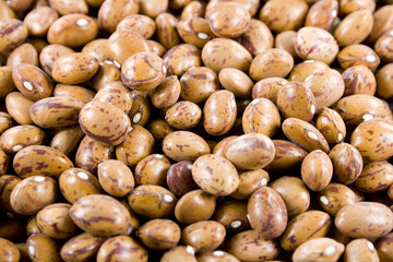 Brown kidney beans background.