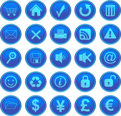 web icons set