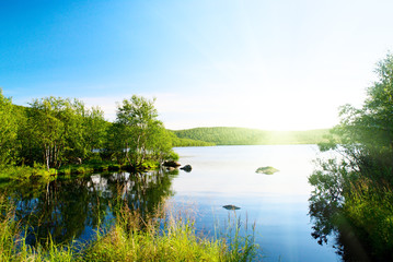 north mountain taiga and lake