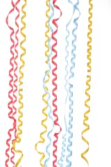 Fototapeten colorful ribbons on white © flucas