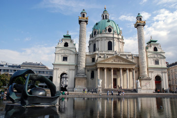 Fototapeta na wymiar Cathédrale de Vienne en Autriche