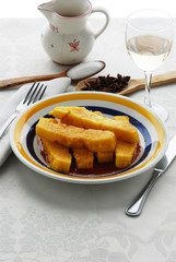 Polenta zuccherata al vino - Dolce - Ricetta della Lombardia
