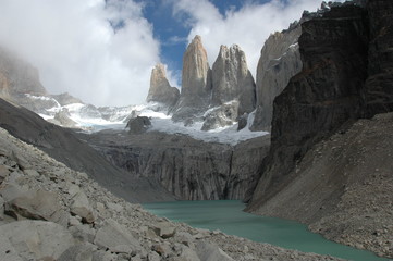 Torres del Paine lake view