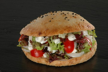 D&ouml;ner mit K&auml;se und Sauce