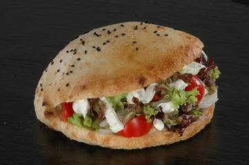 D&ouml;ner mit K&auml;se und Sauce