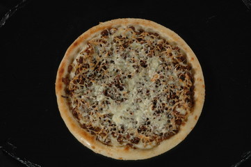 Pizza mit Dönerfleisch