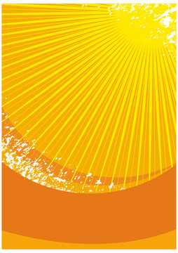 Afiche Naranja