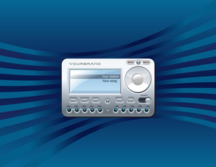 Fototapeta premium Sattelite Radio Receiver