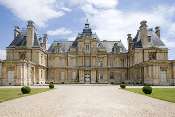 Château de Maisons-Laffitte, Yvelines, France - obrazy, fototapety, plakaty