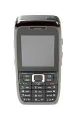 close-ups od mobile phone - isolated on white