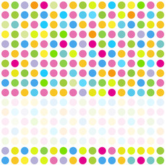 Colorful dotted background