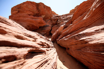 rock formations in Glen Canyon, USA, Arizona