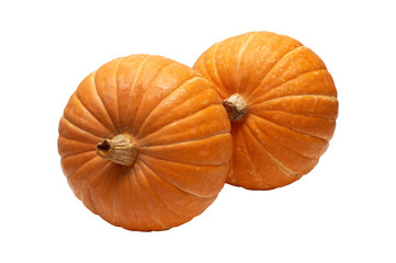 Round Halloween Pumpkin