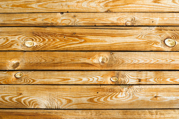 Texture of the wooden wall
