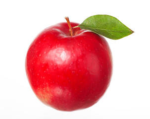 red apple