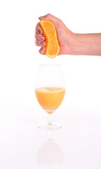squeezed orange juice