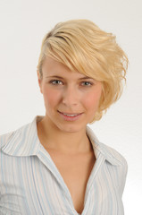 Fototapeta premium Portrait einer Blondine
