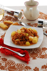 Stoccafisso con patate alla pisana - Secondi pesce Toscana