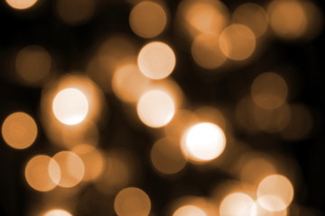 Glowing Christmas light as background