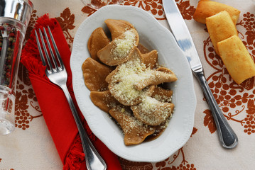 Tortelli di ricotta e marroni - Primo della cucina Toscana